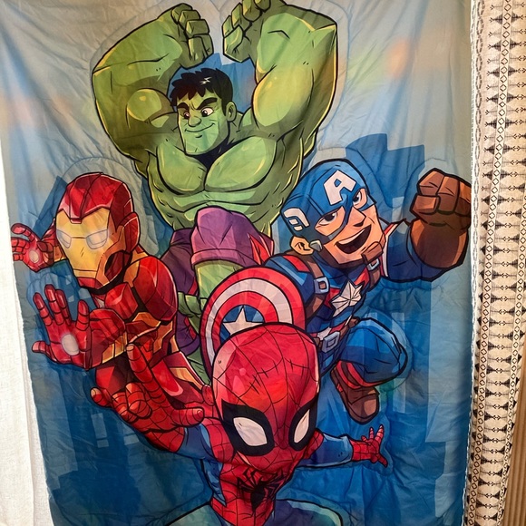 Marvel Bedding Marvel Super Hero Toddler Comforter Set Poshmark